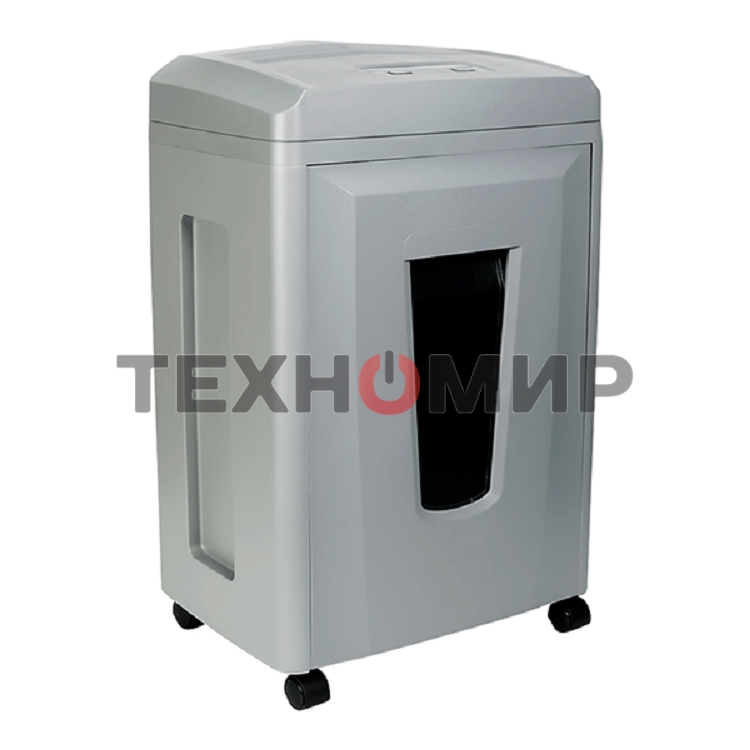 Шредер Heleos УП26-7+ серый (секр.P-7) фрагменты 6лист. 26лтр. пл.карты CD