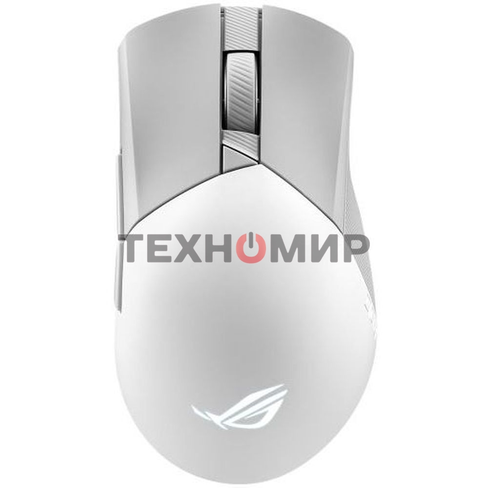 Мышь беспроводная/проводная ASUS P711 ROG Gladius III белый, 36000 dpi, радиоканал, Bluetooth, USB, кнопки - 6