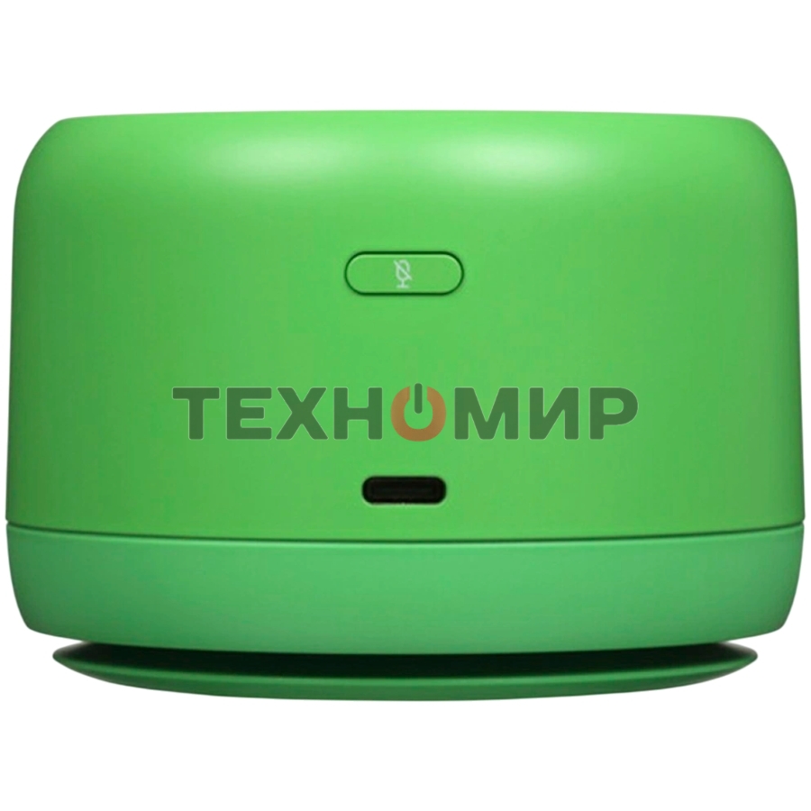 Умная колонка Яндекс Станция Лайт 2 LED, 6Вт, 1.0, часы, Алиса, BT5.0, Wi-Fi, зеленый