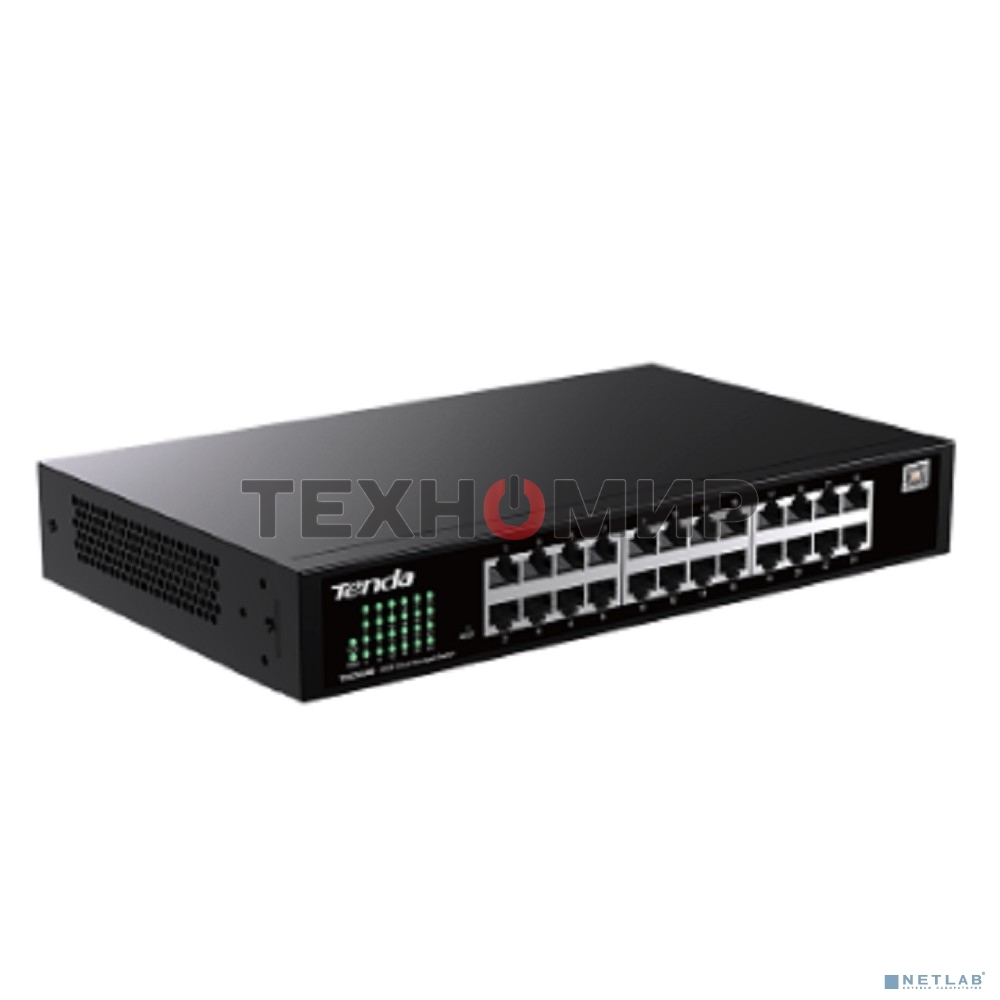 Коммутатор облачный управляемый Tenda TEG2224D 24x1 Гбит/с, металлический корпус