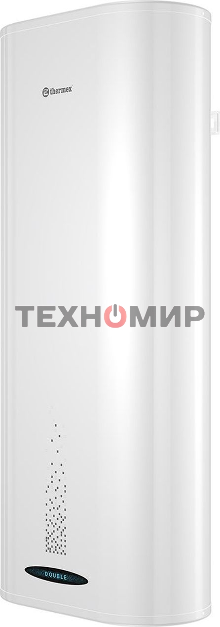 Водонагреватель Thermex Double 100 2.5кВт 100л электрический настенный, белый