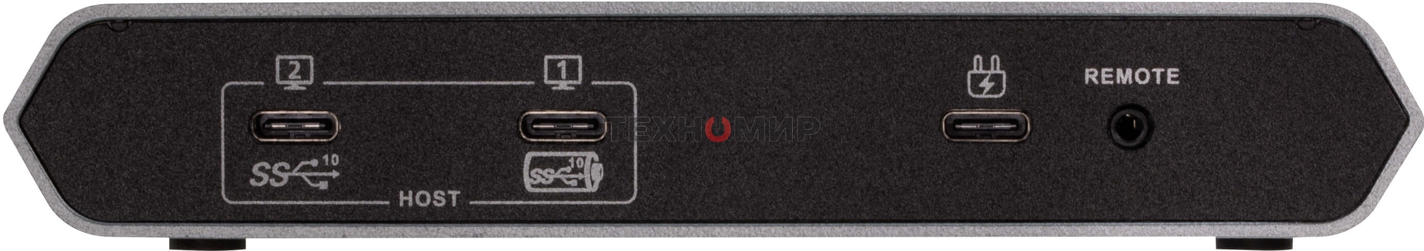 Переключатель ATEN 2-Port USB-C Gen 2 Sharing Switch with Power Pass-through