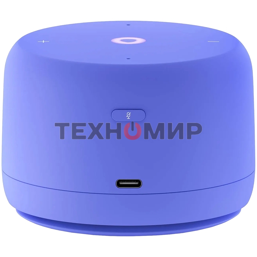 Умная колонка Яндекс Станция Лайт 2, 6Вт, 1.0, часы, Алиса, BT5.0, Wi-Fi, фиолетовый