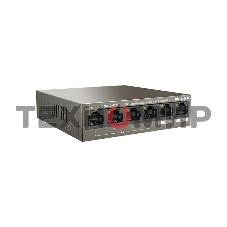 Коммутатор сетевой IP-COM G2206P-4-63W 4x10Base-T/100Base-TX/1000Base-T 2x1000Base-T PoE порты 4 Количество портов PoE+ 4 G2206P-4-63W