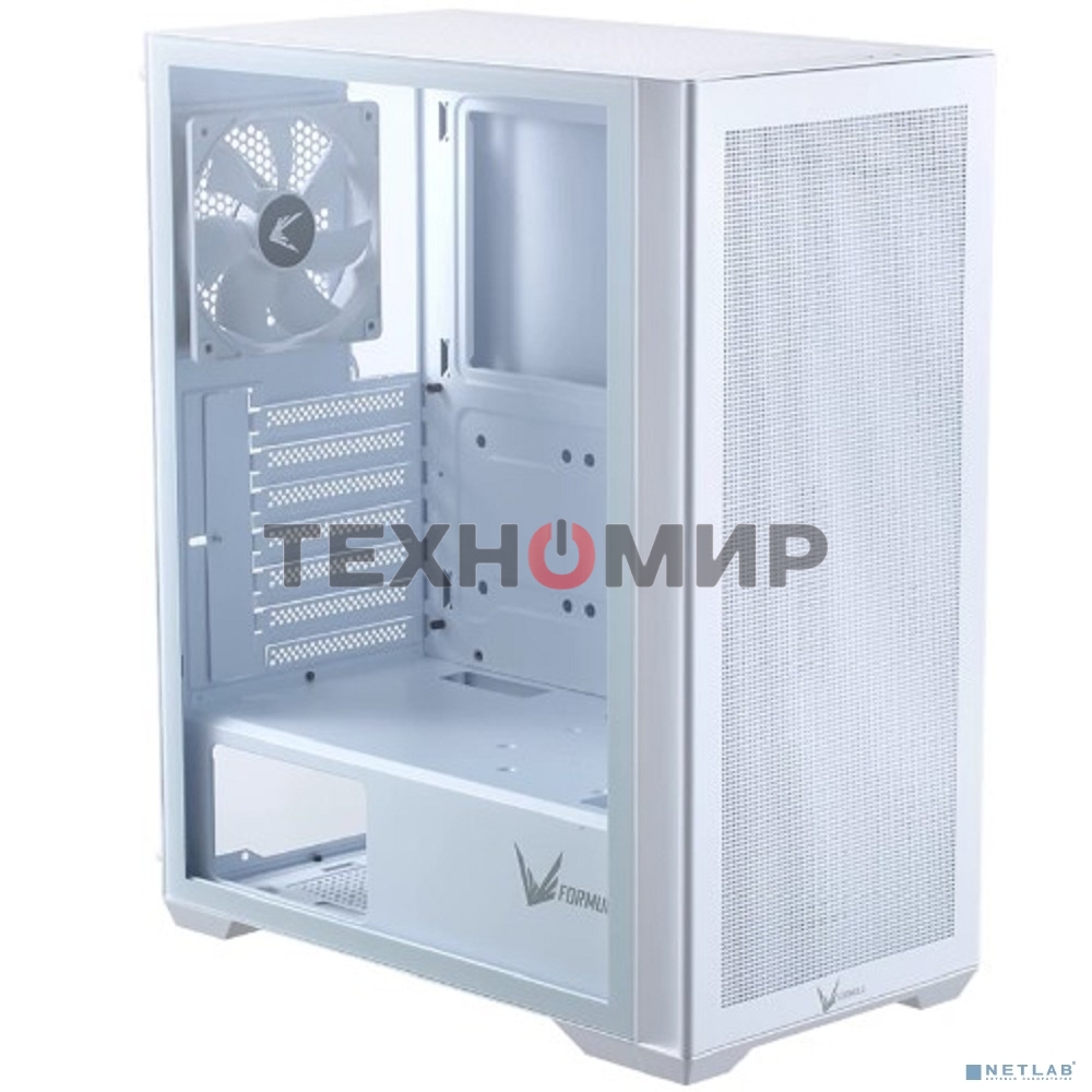 Компьютерный корпус AeroCool/Formula Air Power G5 белый без БП ATX 1x120мм 1xUSB 3.0 1xUSB3.1 audio bott PSU