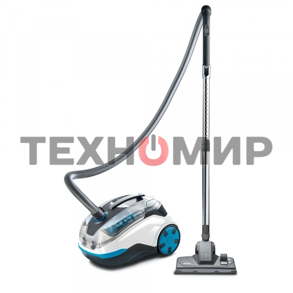 Пылесос Thomas DryBOX+AquaBOX Parkett белый/синий, 325/1700Вт, уборка сухая, пылесборник контейнер 2.6 л