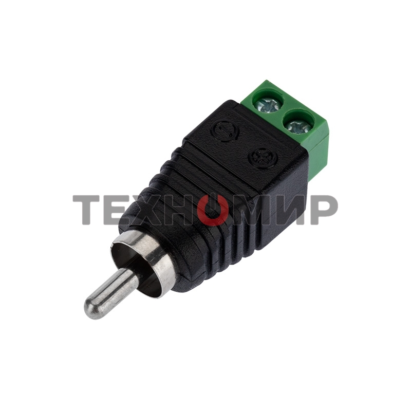 Разъем Rexant штекер RCA с клеммной колодкой (блистер)