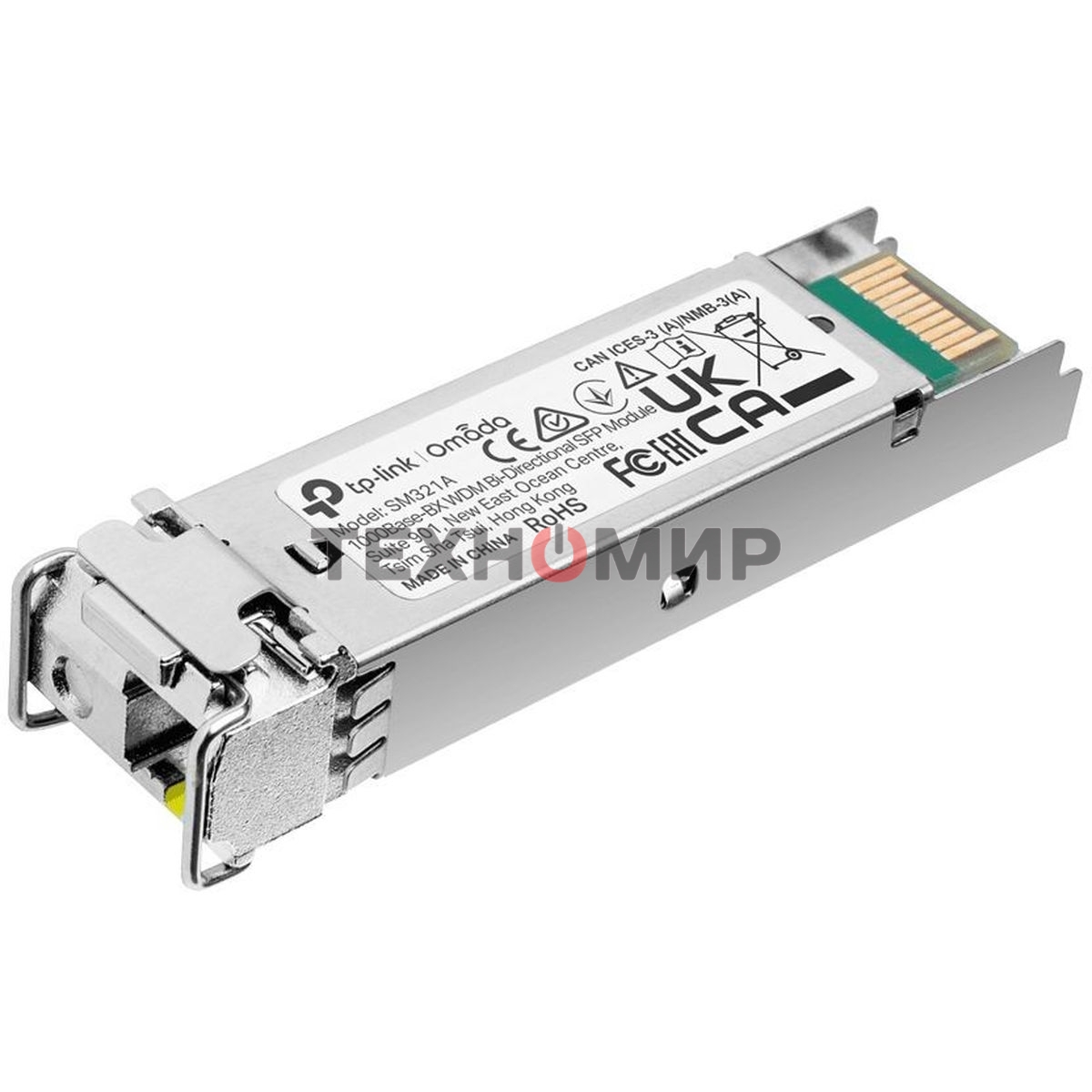 Трансивер TP-Link SMB TL-SM321A 1000Base-BX WDM SFP LC TX:1550nm RX:1310nm 10km