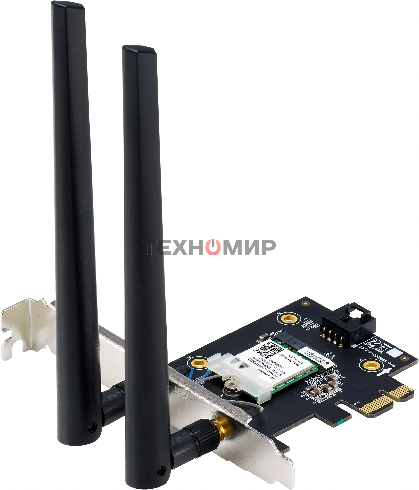 Сетевой адаптер Wi-Fi + Bluetooth Asus PCE-BE6500 BE6500 PCI Express 2ант.