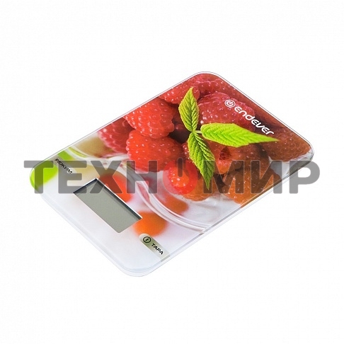 Весы кухонные Endever Chief-506 Цена деления - 1 г, Ситема мер в килограммах, граммах, ЖК дисплей.