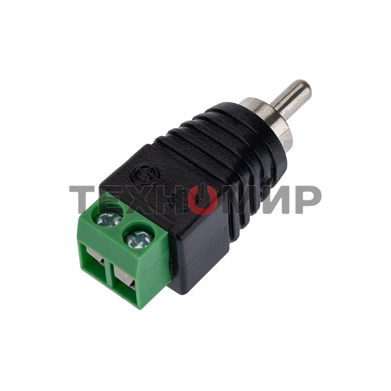 Разъем Rexant штекер RCA с клеммной колодкой (блистер)