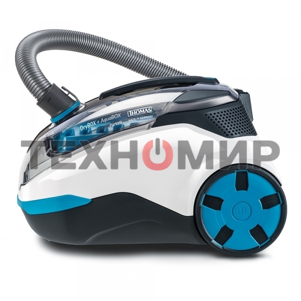 Пылесос Thomas DryBOX+AquaBOX Parkett белый/синий, 325/1700Вт, уборка сухая, пылесборник контейнер 2.6 л
