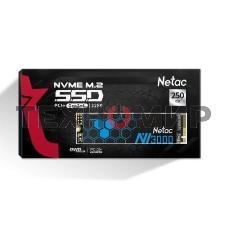 Накопитель SSD Netac NV3000, 250Gb, PCIe 3.0 x4, M.2 2280, NVMe, R/W 3000/1400