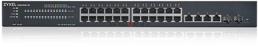 Коммутатор Zyxel NebulaFlex XMG1930-30-ZZ0101F 4x10G управляемый