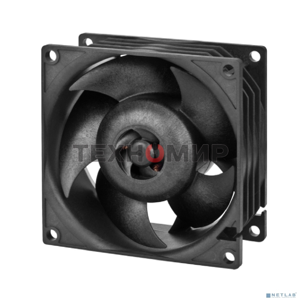 Комплект вентиляторов для корпуса Arctic S8038-10K (4 Pack) черный, 80 мм, 10000 об/мин, 4 pin