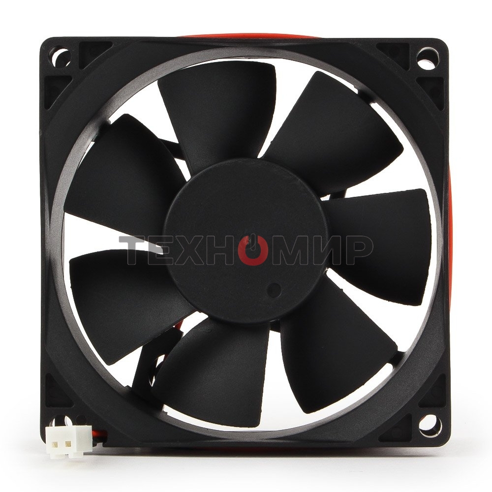 Вентилятор для корпуса Gembird FANPS черный, 80 мм, 2600 об/мин, 27 дБ, 2 pin