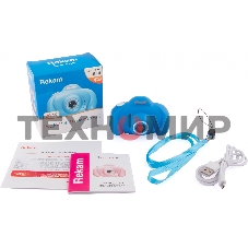 Фотоаппарат Rekam iLook K410i голубой 12Mpix 1.8