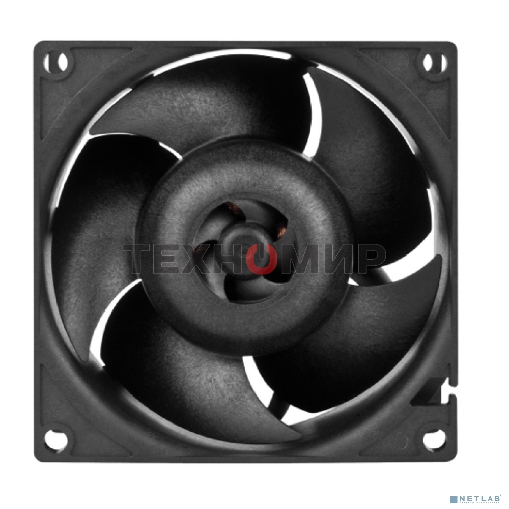 Комплект вентиляторов для корпуса Arctic S8038-10K (4 Pack) черный, 80 мм, 10000 об/мин, 4 pin