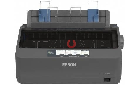 Принтер матричный Epson LX-350 (C11CC24031/C11CC24032), (А4, 357 cps (12 cpi), USB, LPT, COM)