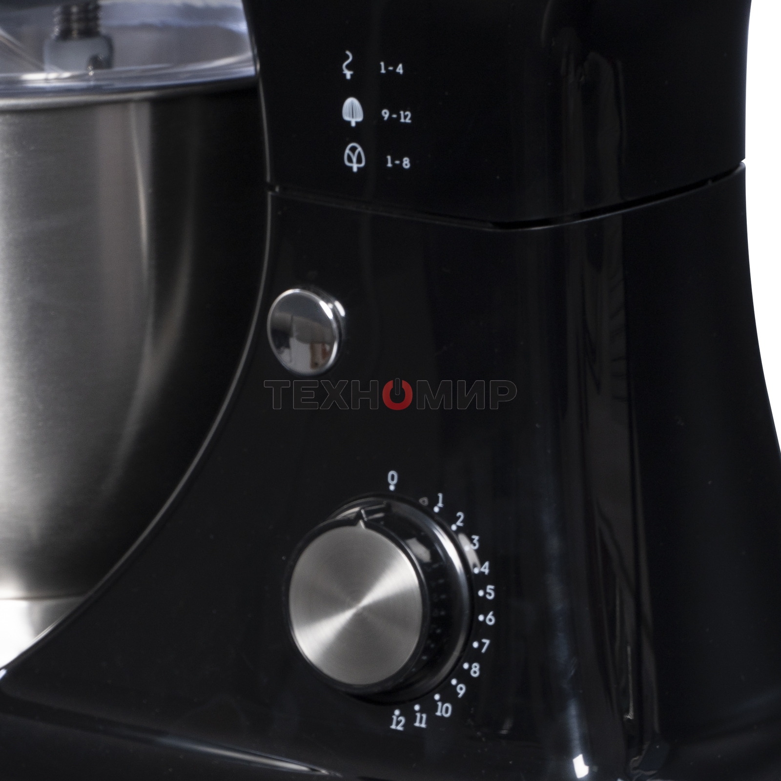 Миксер Galaxy Line GL 2230, черный, планетарный, 700 Вт, 12 скоростей