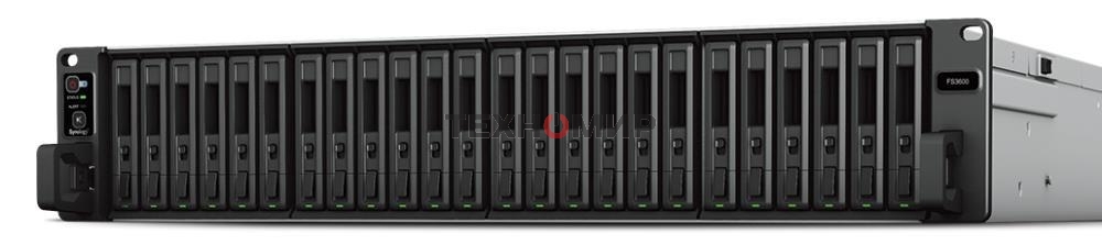 СХД SYNOLOGY FS3600, стоечное исполнение, 24BAY, 2U, NO SSD, USB3