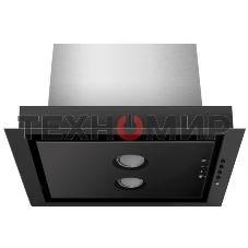 Вытяжка встраиваемая Gefest ВО 4603 К23 черный, 52 см, 800 куб. м/ч, 78 дБ