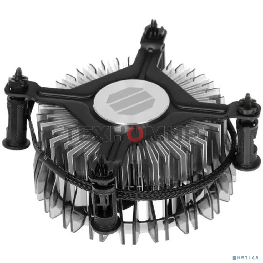 Кулер Intel ORIGINAL Laminar RS1 M23905 черный 90мм алюминий 3150rpm 36db 4-pin 47мм