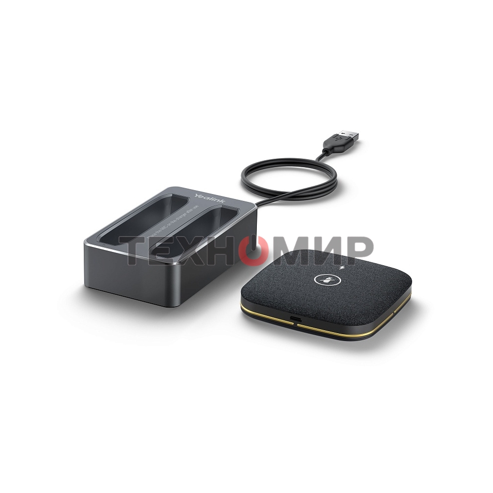 Спикерфон Yealink черный (CPW65-DECT-DUO)