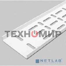 Вертикальный кабельный органайзер для стойки внешний с окнами, ширина 95мм 42U (ВКО-СТК-42)