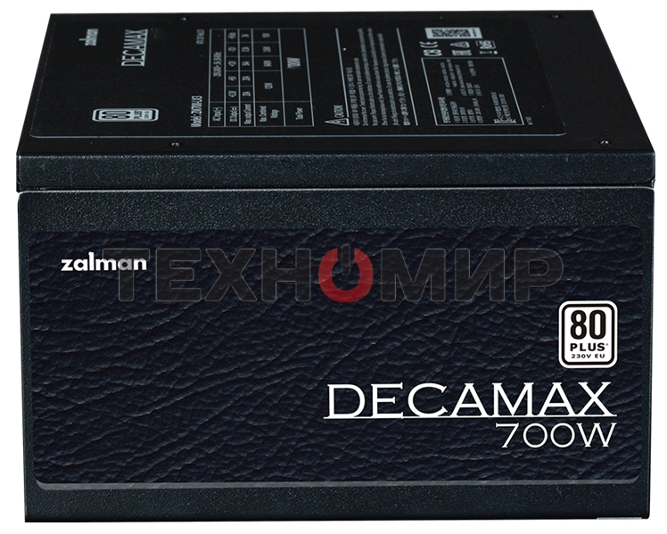 Блок питания Zalman ZM700-LX3, 700Вт. 80 PLUS, 120мм, черный