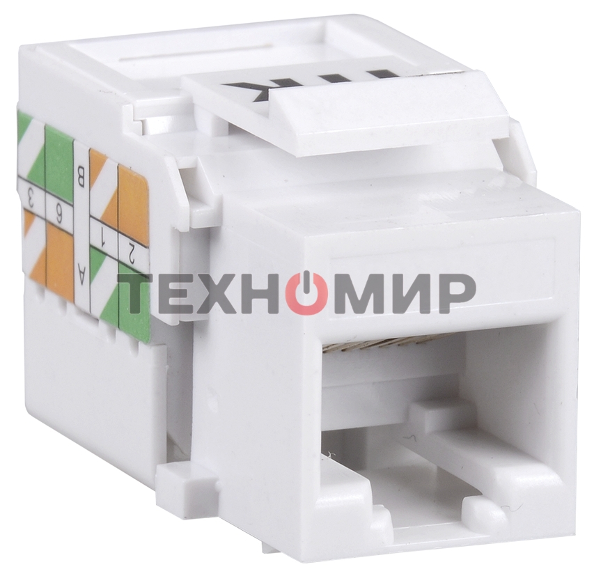 Модуль Keystone Jack кат. 5E UTP 110 IDC 90 град. CS1-1C5EU-11 ITK