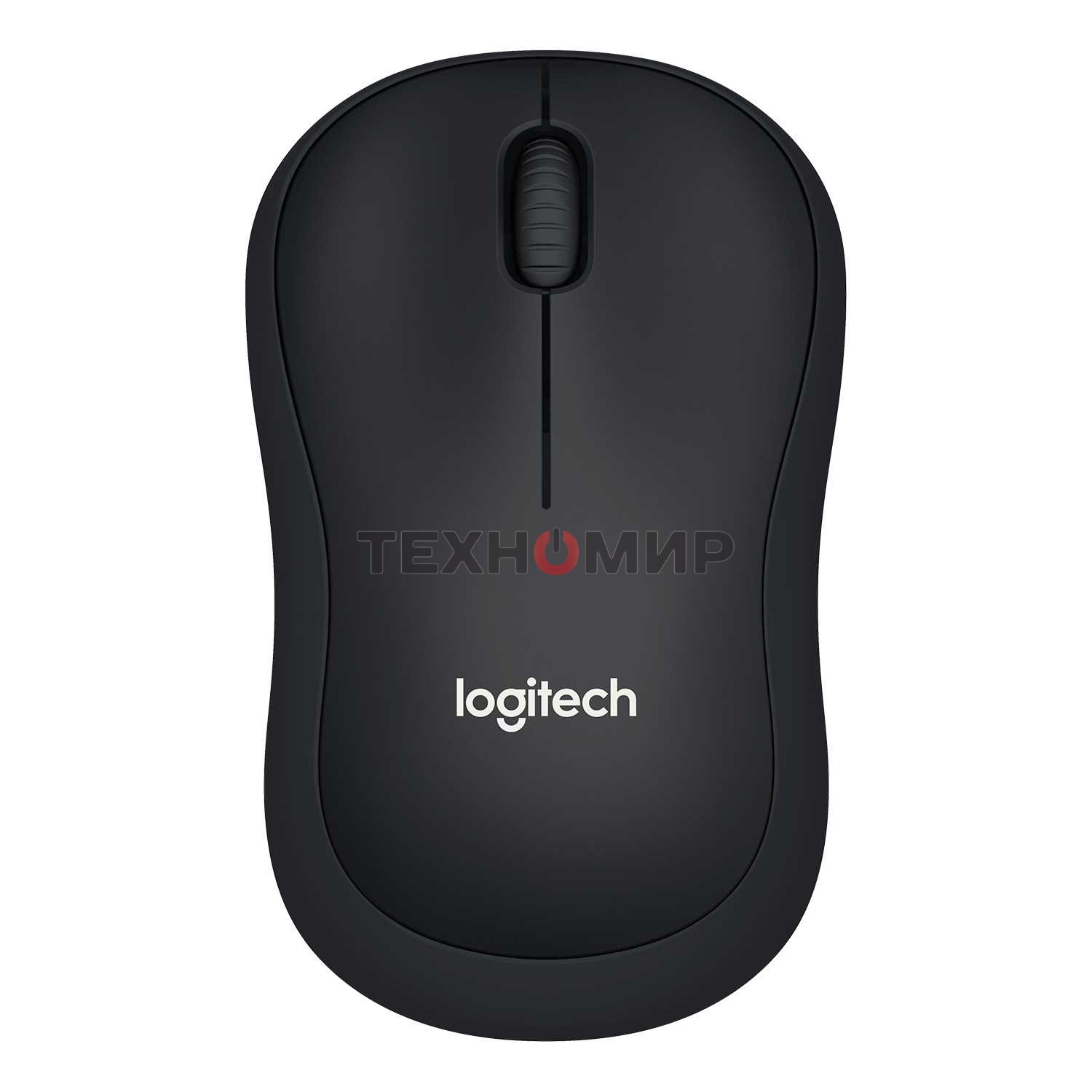 Мышь беспроводная Logitech M220 SILENT черный/серый, 1000 dpi, радиоканал, USB, кнопки - 3