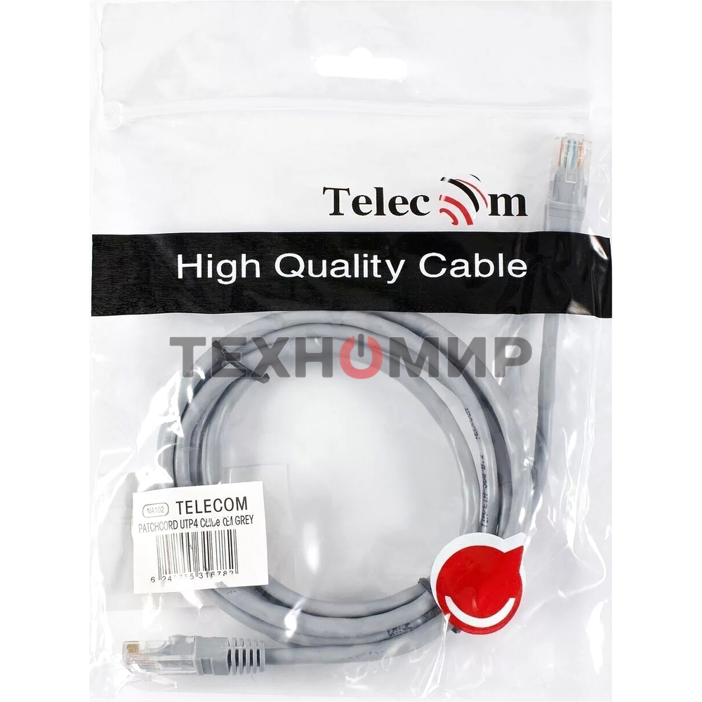 Патч-корд 1.0м, UTP Cat. 6, Telecom (NA102-UTP-C6-1M)