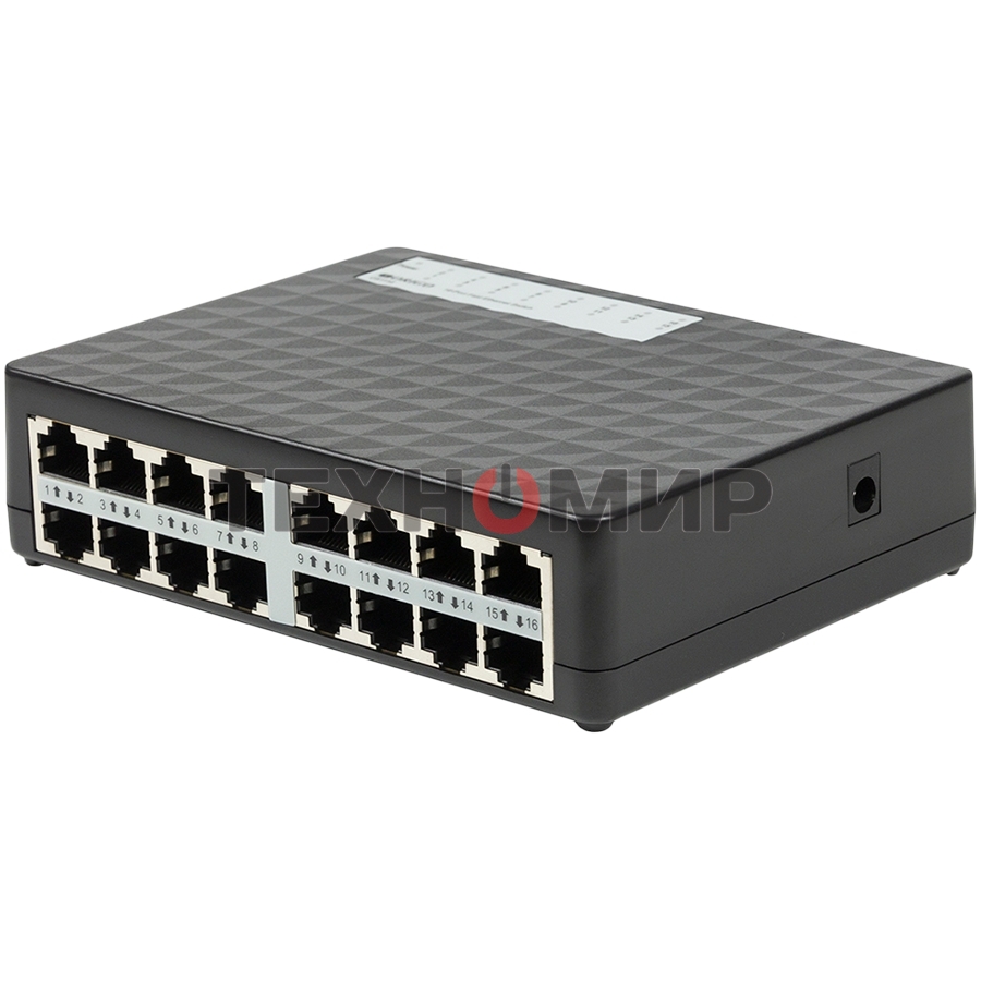 Коммутатор неуправляемый 16-портовый ORIGO OS1116/A1A 10/100 Мбит/с