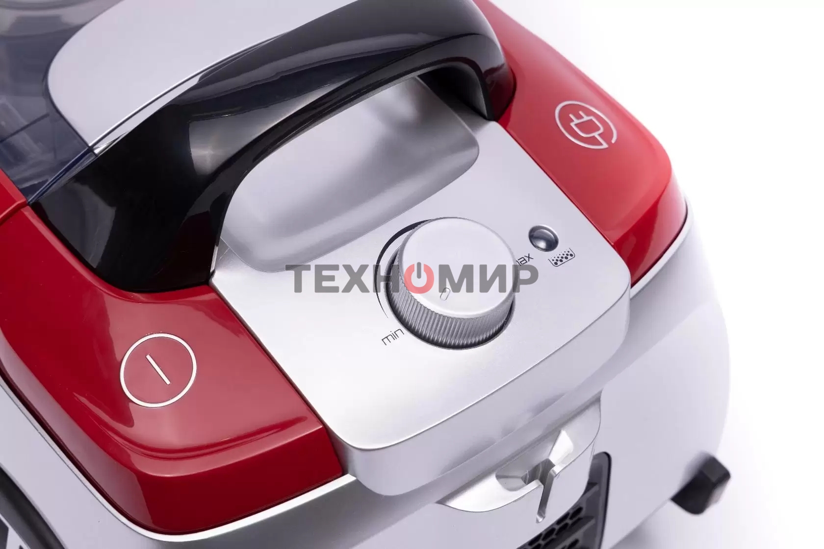 Пылесос Sharp ECNB16RR красный, 320/1600 Вт, уборка сухая, пылесборник контейнер 1 л