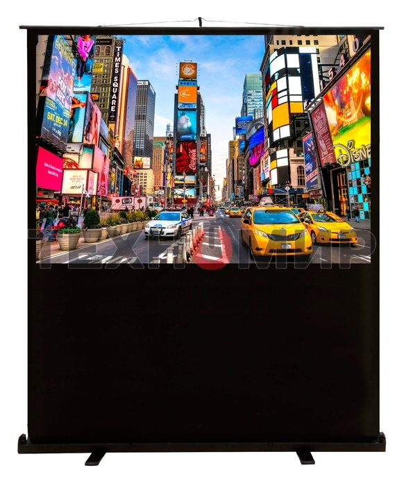 Экран Cactus 113x200 см FloorCompactExpert CS-PSFLCE-200X113 16:9 напольный рулонный