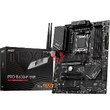 Материнская плата MSI MSI PRO B650-P WIFI Socket AM5 AMD B650 4xDDR5 ATX AC`97 8ch(7.1) 2.5Gg RAID+HDMI+DP