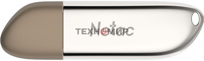 Флешка USB Netac U352 (NT03U352N-032G-20PN), 32Gb, USB 2.0, R/W 50/15, серебристый