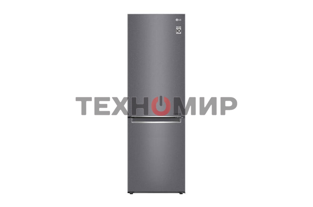 Холодильник LG GC-B459SLCL графит двухкамерный инвертер 247/127л морозилка снизу, No Frost