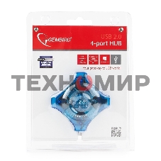 Концентратор USB Gembird HUB USB2.0 4-port UHB-C224