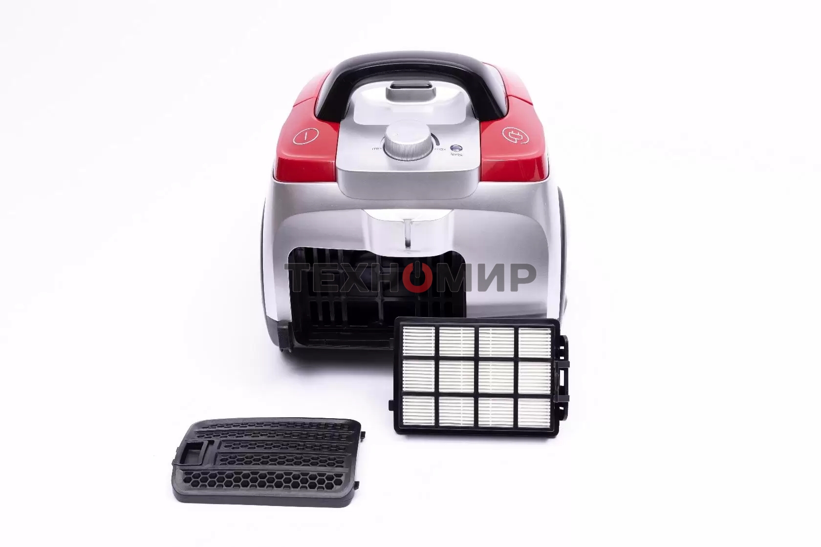 Пылесос Sharp ECNB16RR красный, 320/1600 Вт, уборка сухая, пылесборник контейнер 1 л