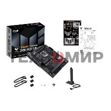 Материнская плата ASUS TUF GAMING Z890-PLUS WIFI, LGA 1851, Intel Z890, 4xDDR5, 4xSATA, 4xM.2, 1xPCIe 5.0 x16, 1xPCIe 4.0 x4, 1xDP, 1xHDMI, 1xUSB-C 3.2 Gen 2x2, 1xUSB-C Thunderbolt 4, 1x 2.5Gb LAN, 3xUSB-A 3.2 Gen 1, 3xUSB-A 3.2 Gen 2, 5x3.5 мм, 1xWi-Fi 7