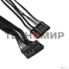 Компьютерный корпус Minitower ExeGate BAA-113-AAA350 (mATX, БП AAA350 с вент. 8см, 2*USB, аудио, черный)