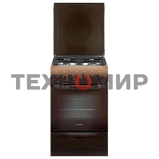 Плита комбинированная Gefest ПГЭ 5101-02 0001 коричневый, конфорок 4 шт, духовка 55 л, 50 см x 85 см x 58.5 см