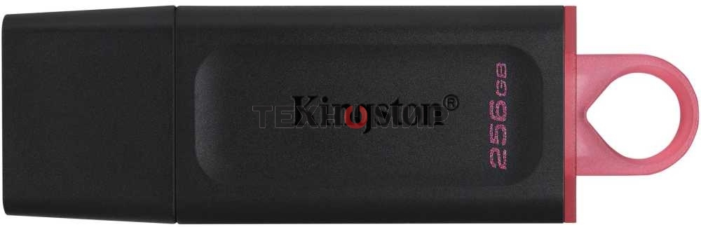 Флешка USB Kingston DataTraveler Exodia (DTX/256GB), 256Gb, USB 3.2 Gen 1, R/W 200/60, черный/розовый