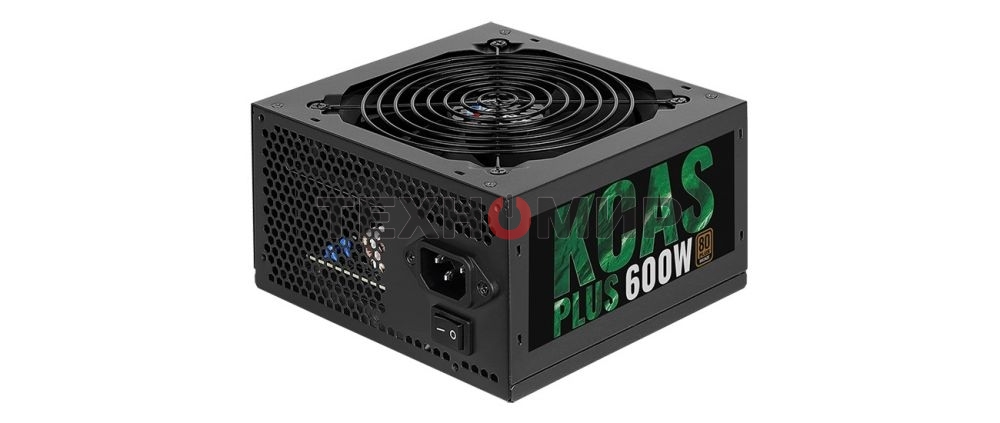Блок питания Aerocool/Formula KCAS PLUS 600W, 600Вт, 80 PLUS Bronze, 120мм, черный