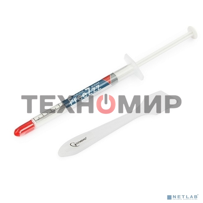 Термопаста Gembird FreeZzz GF-01-1.5 для радиаторов, 1,5гр, шприц