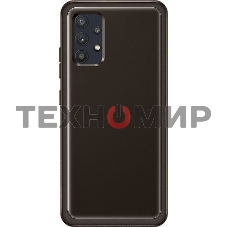 Чехол (клип-кейс) Samsung для Samsung Galaxy A32 Soft Clear Cover черный (EF-QA325TBEGRU)