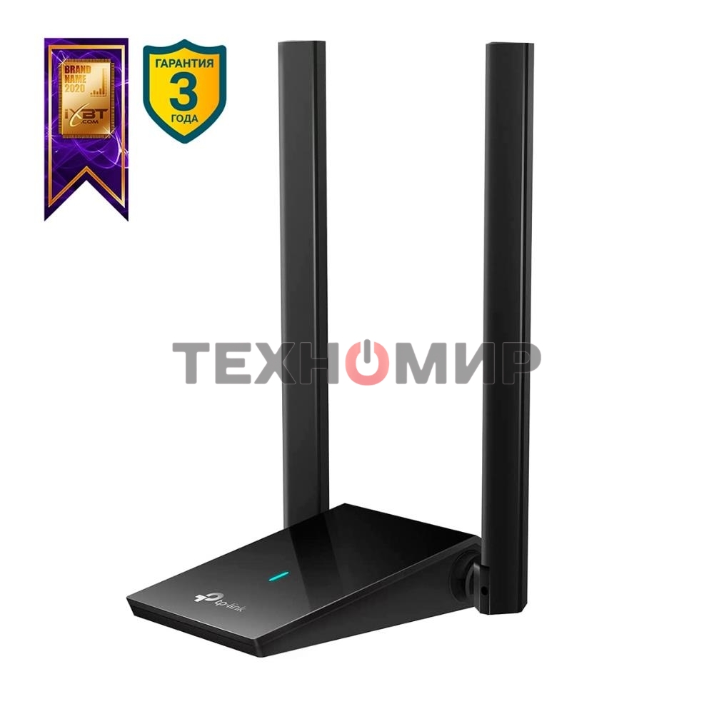 Двухдиапазонный Wi-Fi 6 USB-адаптер TP-Link Archer TX20U Plus AX1800 высокого усиления