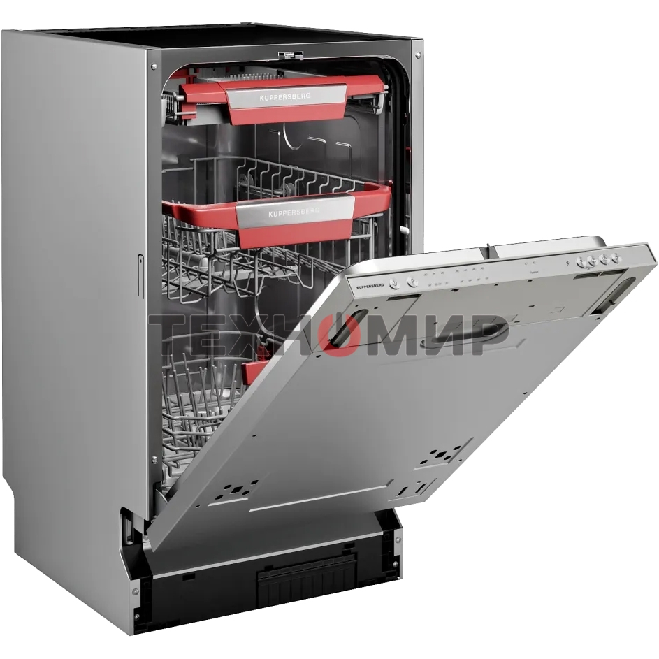 Встраиваемая посудомоечная машина Kuppersberg GIM 4592, черный, 44.8 см, 10 компл., 42 дБ, класс A+++